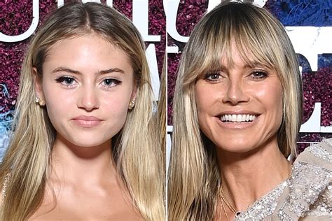 pictures of heidi klum's daughter